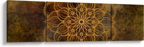 Obraz - Mandala radości (170x50 cm)