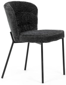 Zestaw krzeseł do jadalni Bouclé CT-W1077 GREY2, 4szt.