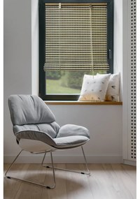 Czarno-naturalna bambusowa roleta 200x160 cm Vela – Gardinia