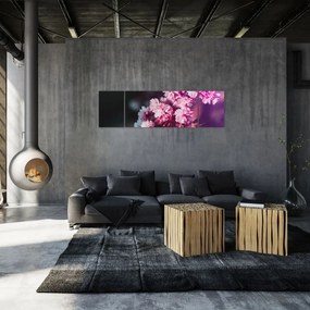 Obraz kwiatów drzewa (170x50 cm)