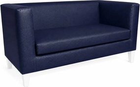 Sofa Monaco : Kolor nogi - Biała, Kolor tkaniny - EKO-SKÓRA - 4D, Typ tkaniny - Eko-skóra , Wysokość nogi - 15 cm