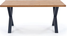 Rozkładany stół Xavier z blatem w okleinie naturalnej