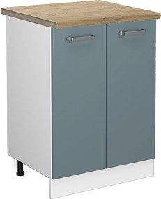 Szafki kuchenne niebiesko-szary 60x60x81.6 r-line