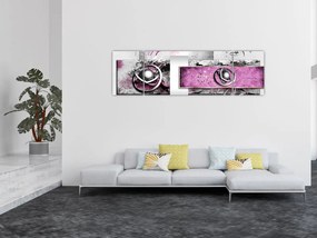 Obraz abstrakcji (170x50 cm)