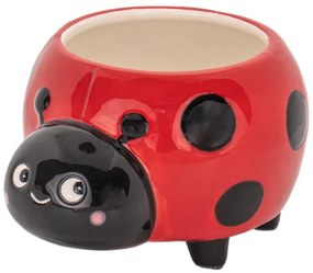 Ceramiczna osłonka na doniczkę Ladybird Mini – Sass & Belle