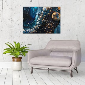 Obraz - Krople atramentu (70x50 cm)