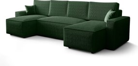 BEDANTE Narożnik AMBRO U Poso 14 z funkcją spania i pojemnikiem, kształt U, rozkładana sofa