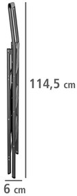 Aluminiowa drabina, 3-stopniowa, WENKO