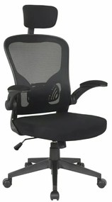 FOTEL OBROTOWY Q-060 CZARNY SIGNAL