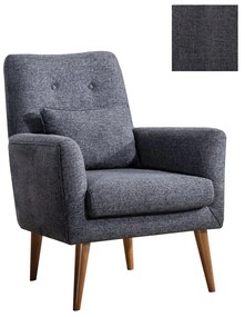 Fotel Zeni Berjer Dark Grey
