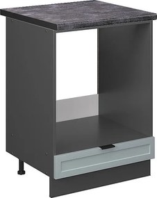 Szafka kuchenna jasnoniebiesko-szary 60x60x82 fame-line