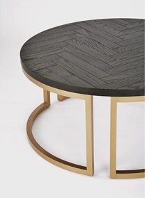 Stolik kawowy 90x40x90 cm czarny Seville SEV05-0