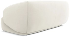 Biała aksamitna sofa 212 cm Moana – Makamii