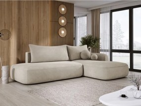 Narożnik BLOOM z funkcją spania układ L Prawy Tkanina CLOUD 03