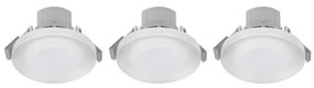 ZESTAW 3x LED RGB Wpuszczana oprawa łazienkowa ARGON LED/7,3W/230V IP44 + pilot