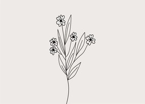 Obraz na szkle - Meadow Flower N⁰1 (70x50 cm)