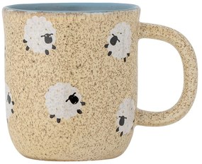 Beżowy kamionkowy kubek dla dzieci 170 ml Dolly – Bloomingville Mini