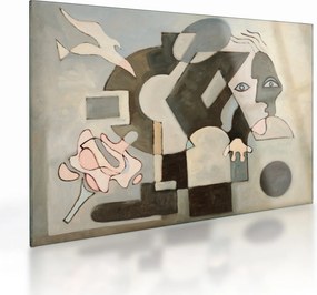 Obraz na szkle - Kubizm (70x50 cm)