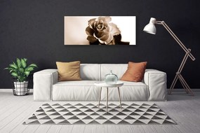 Obraz na płótnie Klasyczna Czerwona Róża