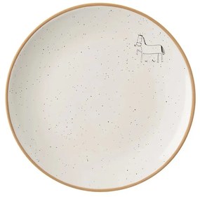 Orion Ceramiczny talerz deserowy Statek kůň,średnica 19,5 cm