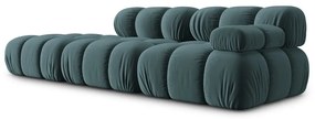 Morska aksamitna sofa 282 cm Bellis – Micadoni Home