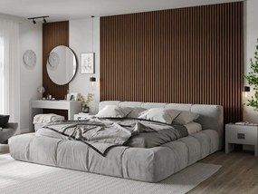 Mexen Lam-F lamele ścienne akustyczne 275 x 30 cm, filc 8 mm, fornir techniczny, Mahoń Rubinowy - S105-275307-3015-013