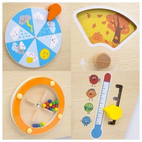 Viga tablica manipulacyjna ścienna łuk montessori