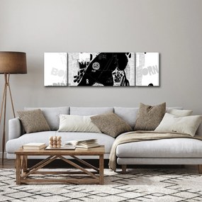 Obraz - Urodzony by jeździć (170x50 cm)
