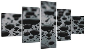 Obraz kropli wody (125x70 cm)