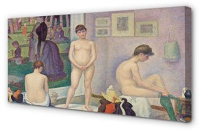 Obraz na płótnie Modelki - Georges Seurat