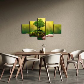 Obraz - Matka ziemia (125x70 cm)