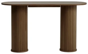 Brązowa konsola 40x130 cm Nola – Unique Furniture