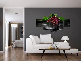 Obraz - Kamienie lawy (125x70 cm)