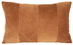 Piaskowobrązowa poduszka dekoracyjna PT LIVING Ribbed, 60x40 cm