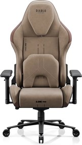 Fotel gamingowy materiałowy Diablo X-One Prime Normal Size, Elephant Grey
