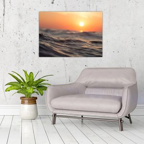 Obraz na szkle powierzchni wody (70x50 cm)