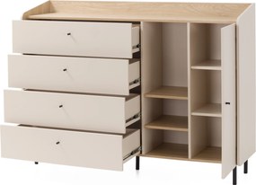 Komoda VETTA 155 cm do Salonu Sypialni Odcienie beżu