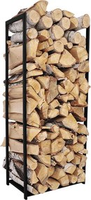 Stabilny stojak na drewno Tonno L w nowoczesnym stylu