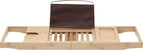 Mexen Bamboo półka na wanne 70-100 cm, bambus natural - 701270-00