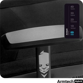 Krzesło do gamingu Diablo X-Gamer 2.0 Normal Size Dark Obsidian