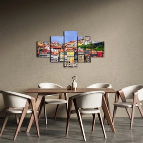 Obraz - Ribeira, Portugalia (125x70 cm)