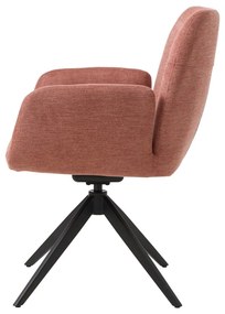 Różowe krzesło Roxana – Unique Furniture