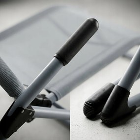 Leżak ogrodowy siateczkowy Barbados YS30, jasnoszary Texteline