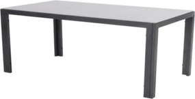 Doppler LUNA MADRI 180 x 100 cm - ogrodowy aluminiowy zestaw wypoczynkowy 6+1