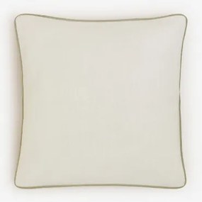 Kwadratowa Poduszka 45x45 Cm Z Bawełny Cianan Biała - Sklum