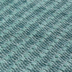 Niebieski okrągły dywan odpowiedni na zewnątrz ø 160 cm Giza 1410 – Ayyildiz Carpets