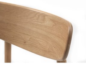 Kremowo=naturalne krzesło Elim – Unique Furniture