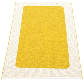 Musztardowo-kremowy dywan odpowiedni na zewnątrz 70x120 cm Ilda Mustard – Pappelina