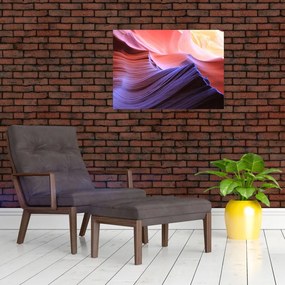 Obraz - kolorowy piasek (70x50 cm)