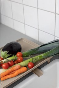 Beżowy ociekacz dwupiętowy 42x29 cm Dry-It – Mette Ditmer Denmark